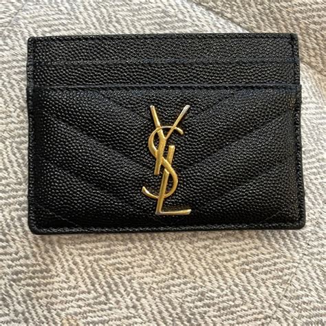 ysl card holder 1990s